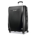 Samsonite Winfield 3 DLX Hardside Expandable Luggage with Spinners, Black, Checked-Large 28-Inch