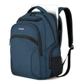 Hanke Carry-on Travel Backpack for Men Women - 18 Inch Travel Backpack Flight Approved Personal Item Size, TSA Lightweight College Large Backpack Fits 15.6" Laptop,with Luggage Strap(Navy Blue)