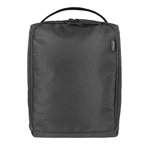 Gloppie Shoe Bags for Travel - Portable Shoes Storage Bag, Shoe Pouch, Shoe Packing Cubes for Men Women - Black