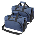 Finnhomy 20L Underseat Cabin Bag,Carry On Luggage for Airlines, Travel Duffle Bag with Multiple Pockets, Adjustable Shoulder Strap, Fits Under Seat, 2 PACK