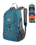 WATERFLY Small Lightweight Packable Backpack: 20l Ultra Light Foldable Travel Hiking Camping Daypack Day Pack for Man Woman