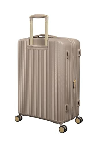 It Luggage Luxuriant 21" Hardside Carry-On 8 Wheel Expandable Spinner, Vintage Grey