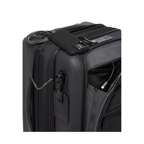 TUMI - Alpha Hybrid International Expandable 4 Wheeled Carry On - Zip Expansion Suitcase for Domestic & International Travel - Black