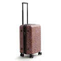 Vera Bradley Women's Hardside Luggage 22 Inch Adair Spinner, Tiny Garden Lavender Frost, One Size