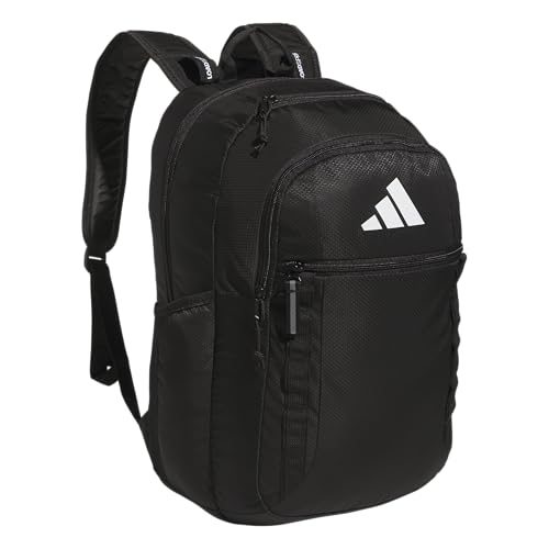 adidas Excel 7 School Backpack for Laptop, Gym and Travel, 34L, Black/7.5, OSFA