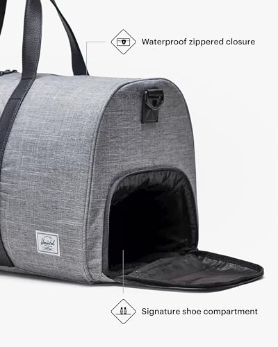 Herschel Novel™ Carry On Duffle, Raven Crosshatch, Carry-on - 26.5L
