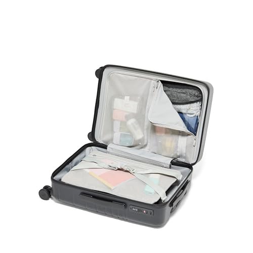 Baggallini Set Wave 22” 4 Wheel Hardside Carry-On Luggage - Lightweight Carry On Suitcase with Wheels