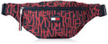 Tommy Hilfiger Mens Textured Type Pack FANNY, Navy/Red