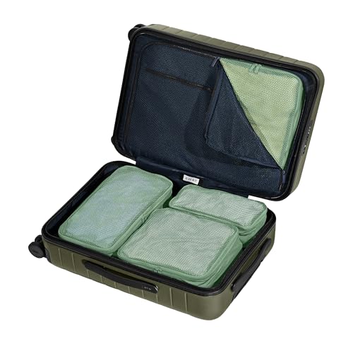 Away Insider Packing Cubes Set of 4 – Lightweight Travel Organizers for Luggage, Suitcases & Carry-On Bags, Sea Green