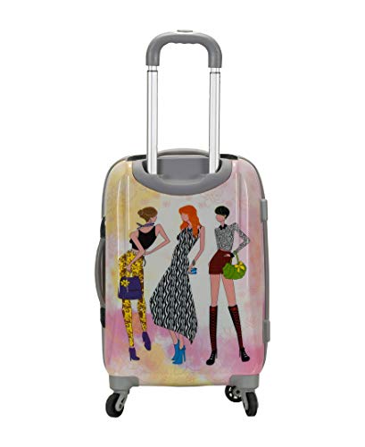 Rockland Vision Hardside Spinner Wheel Luggage, Fashion, Carry-On 20-Inch
