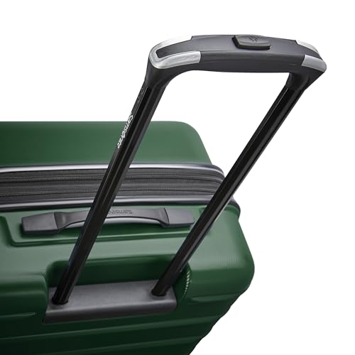 Samsonite Omni 2 Hardside 3 Piece Set - Includes Carry-On, Medium, & Large Checked Suitcases - 360° Dual Spinner Wheels - Integrated TSA Lock & Expansion - Amazon Exclusive - Emerald Green