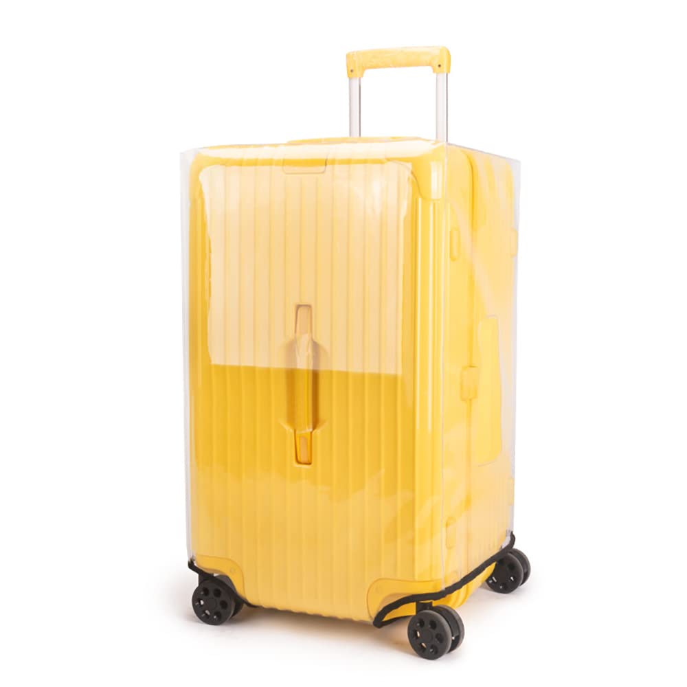 Klmsscxy Luggage Cover Suitcase Cover Protector Luggage Protector Suitcase Cover Clear Trunk Luggage Covers for Suitcase (Transparent, 32inch)