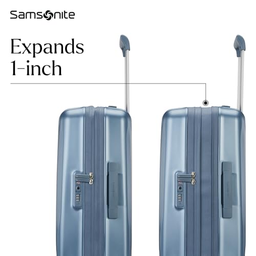 Samsonite UpLIFT Carry-On Hardside Luggage with Spinner Wheels - Airline-Approved, TSA Lock, Adjustable Handle System - Polycarbonate Hard Suitcase for Ultra Lightweight Travel - Elemental Blue
