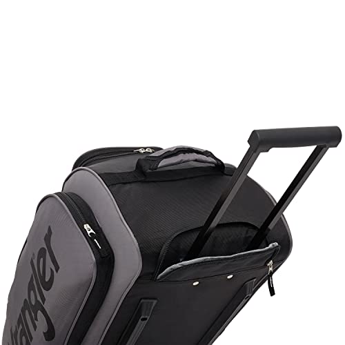 Wrangler Rolling Duffel, Charcoal Grey, 30" Large