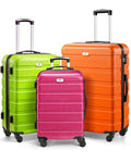 Suitour Luggage set 3 piece,Hardside Lightweight Suitcase Set with Spinner Wheel TSA Lock,20 24 28 inch Travel Suitcase