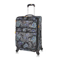 LUCAS Designer Luggage - Expandable 28 Inch Softside Bag with Pattern- Durable Large Ultra Lightweight Checked Suitcase with 4-Rolling Spinner Wheels (Diva)