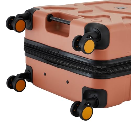 Wrangler ATG Outland Expandable Hardside Luggage, Raw Sienna, 3 Piece Set