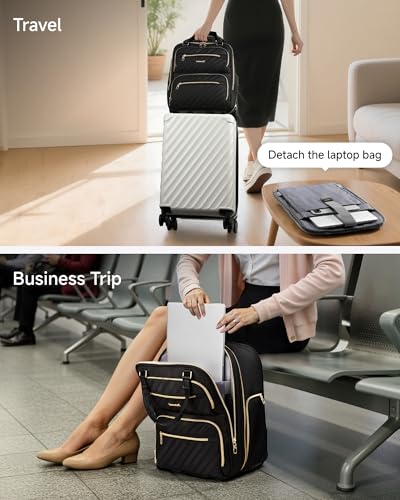 LUGGEX Underseat Carry On Luggage and 4 Set Packing Cubes Bundle – Travel Essentials