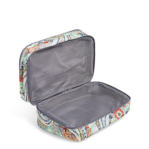 Vera Bradley Women's Lay Flat Travel Bag, Citrus Paisley, One Size