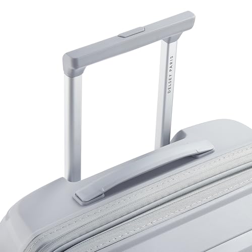 DELSEY Paris Dune Hardside Expandable Luggage with Spinner Wheels, Lunar Rock, Checked-Medium 25 Inch