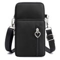 JANKS Small Crossbody Bags for Women Mini Cell Phone Purses with Crossbody Strap Phone Wallet Purses Shoulder Bag Nylon Arm Bag