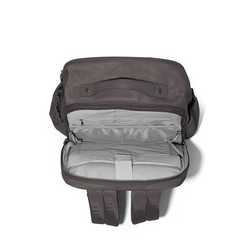 Baggallini Tribeca Expandable Laptop Backpack - 15"x11" Lightweight RFID Computer Bag for Work & Travel with Luggage Sleeve