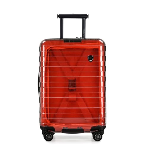Traveler's Choice Millennial II Transparent Carry-On 22" Hardside Spinner Luggage
