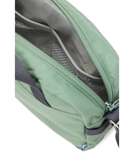 Fjällräven High Coast Crossbody - Water-Resistant Fabric, Compact Storage, Adjustable Strap - Travel, Patina Green, One Size