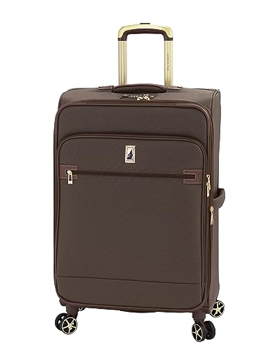 London Fog Liverpool Bronze Tri-weave 24" Expandable Spinner