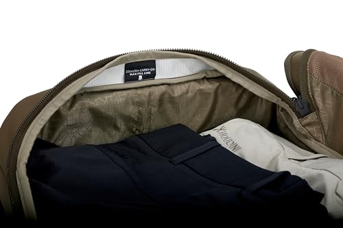 Thule Chasm Wheeled Duffel, Carry-on Compliant, Weather-Resistant Materials, Internal Divider, Easy to Pack Space, Small External Pocket