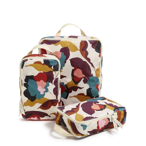 Compression Packing Cube 3-Piece Set, Immersed Blooms Jewel, One Size