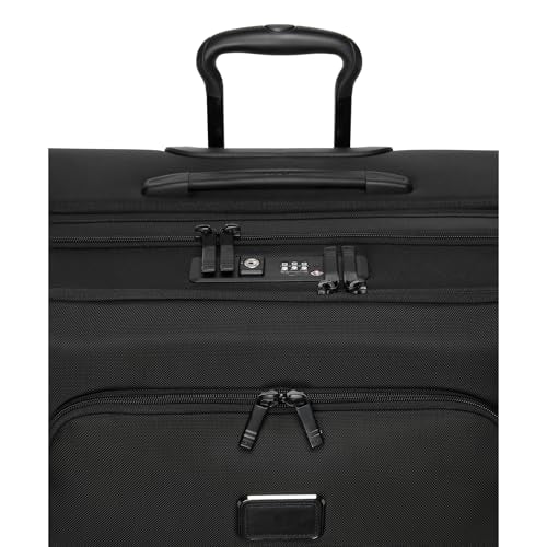 TUMI - Alpha XX-Large Dual Access Expandable 4-Wheeled Checked Luggage - Zipper Expansion - Durable Ballistic Nylon - Extra Large Capacity Suitcase with TSA Lock - Black