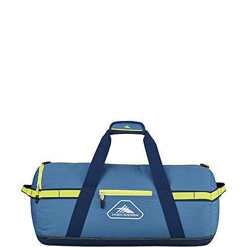 High Sierra Packed Cargo Duffel Bag, Charcoal/Black, X-Small (20inches)