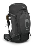 Osprey Atmos AG 65L Men's Backpacking Backpack, Black, L/XL