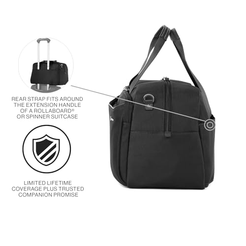 Travelpro Versapack + Lightweight Underseat Travel Tote Bag — Black