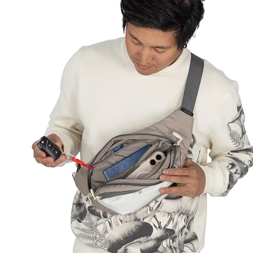 Osprey Daylite Waist Pack - Fanny Pack with Crossbody Shoulder Carry Option - Lightweight Hip Bag, Torrent Blue