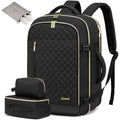 LOVEVOOK Travel Backpack for Women, Carry on Backpack for Airplanes,TSA Personal Item Travel Bag fits 15.6" Laptop,Travel Essentials Carry On Bag Flight Approved with 3 Packing Cubes