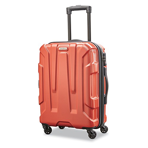 Samsonite Centric Hardside Expandable Luggage with Spinner Wheels, Burnt Orange, Carry-On 20-Inch