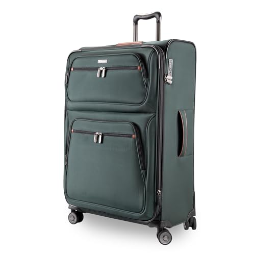 Ricardo Beverly Hills Montecito 3.0 Softside Luggage Collection Expandable Suitcases with Wheels and TSA Lock, 29" Large Check-In (Hunter Green, 29-inch Large Check-in)