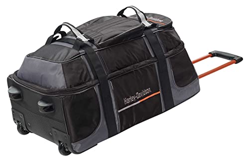 Harley-Davidson 28" On Tour Wheeling Large Duffel Bag - Midnight (28")