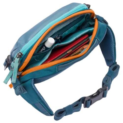 Cotopaxi Allpa X 1.5L Hip Pack, Blue Spruce and Abyss