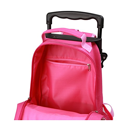 yodo Zoo 3-Way Kids Suitcase Luggage or Toddler Rolling Backpack with wheels,Small Owl