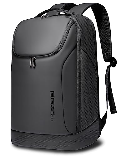 BANGE Business Smart Backpack Waterproof fit 15.6 Inch Laptop Backpack with USB Charging Port,Travel Durable Backpack, Black（no Usb）, L, Travel Backpacks