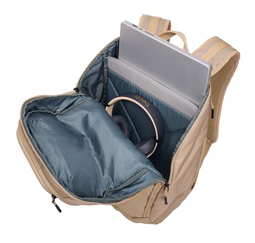 Thule Chasm 26L Backpack - Fits 16" Laptop, Weather-Resistant Materials, Small Item Organization, Side Zipper Computer Access