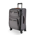 Ricardo Beverly Hills Montecito 3.0 Softside Luggage Collection Expandable Suitcases with Wheels and TSA Lock, 21 Carry-on (French Gray, 21-inch Carry-on)