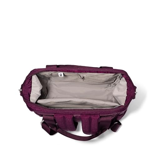 Baggallini City Scape Backpack - 15"x11" Lightweight Work Travel Bag w/Luggage Sleeve & RFID
