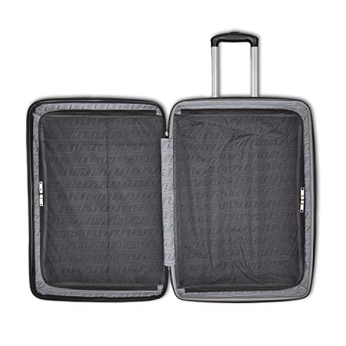Samsonite Evolve SE Hardside Expandable Luggage with Spinners, Bass Black, 3PC Set (CO/M/L)