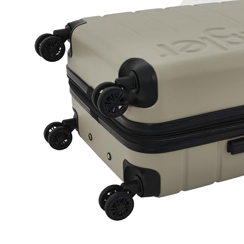 Wrangler Maverick 3 Piece Luggage Set, Silver Sage