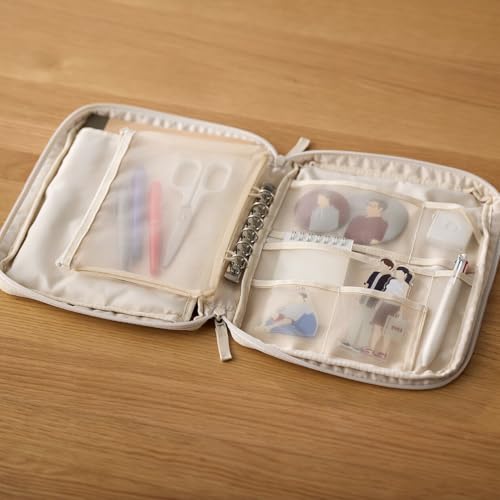 MUJI NDG10A3A Collection Case A5 Wide Ivory (Width x Height 220 x Gusset) Approx. 11.0 x 1.4 inches (280 x 220 x 35 mm)