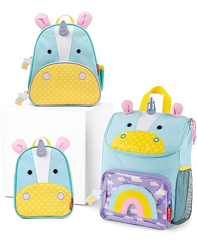 Skip Hop Toddler Backpack, Zoo Preschool Ages 3-4, Unicorn
